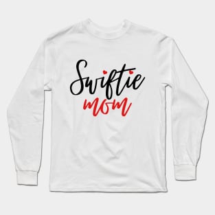 Swiftie Mom Red Long Sleeve T-Shirt